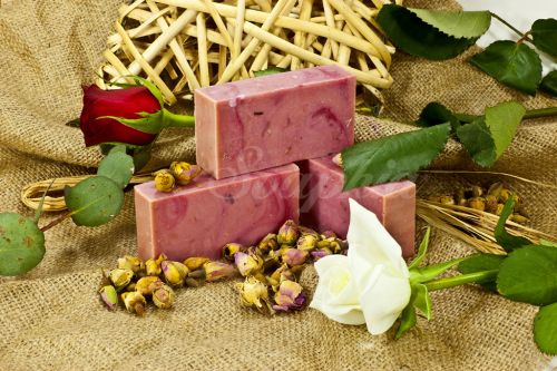 Soaphia Natural Handmade Turkish Rose Buds Soap