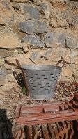 Bestdepo Set of 2 Different Size Authentic Found Vintage Olive Bucket/Rustic Olive Basket …