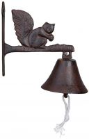Cast iron Doorbell squirrel