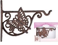 Cast iron Butterfly Hook for hanging basket and lanterns 21cm