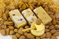 Soaphia Natural Handmade Almond Biscotti soap